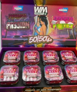 Close-up of Whole Melt Vice City Edition showing premium build and detailed branding