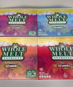 Whole Melt V5 wholesale bulk box with multiple premium flavors neatly packaged for resale